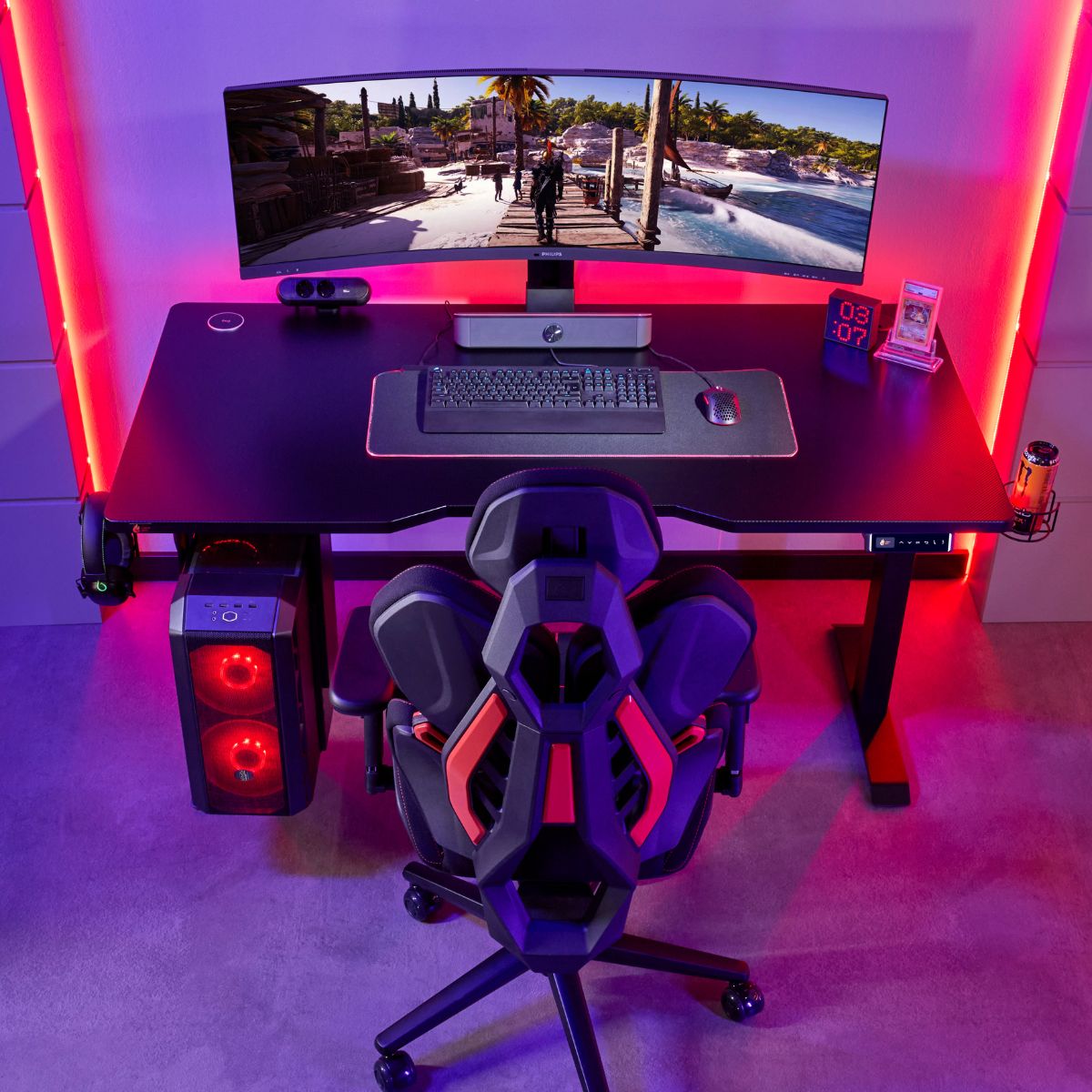 Datorspēļu krēsls VULKAN GEAR ETNA