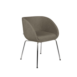 Apmeklētāju krēsls Jula4L Chrome Strong - Ergostock.lv