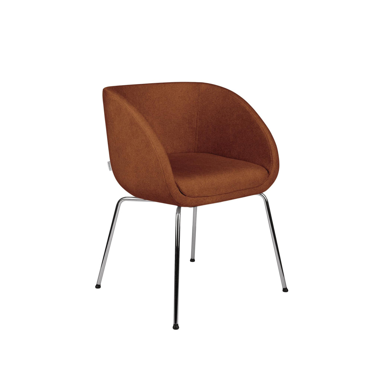 Apmeklētāju krēsls Jula4L Chrome Strong - Ergostock.lv