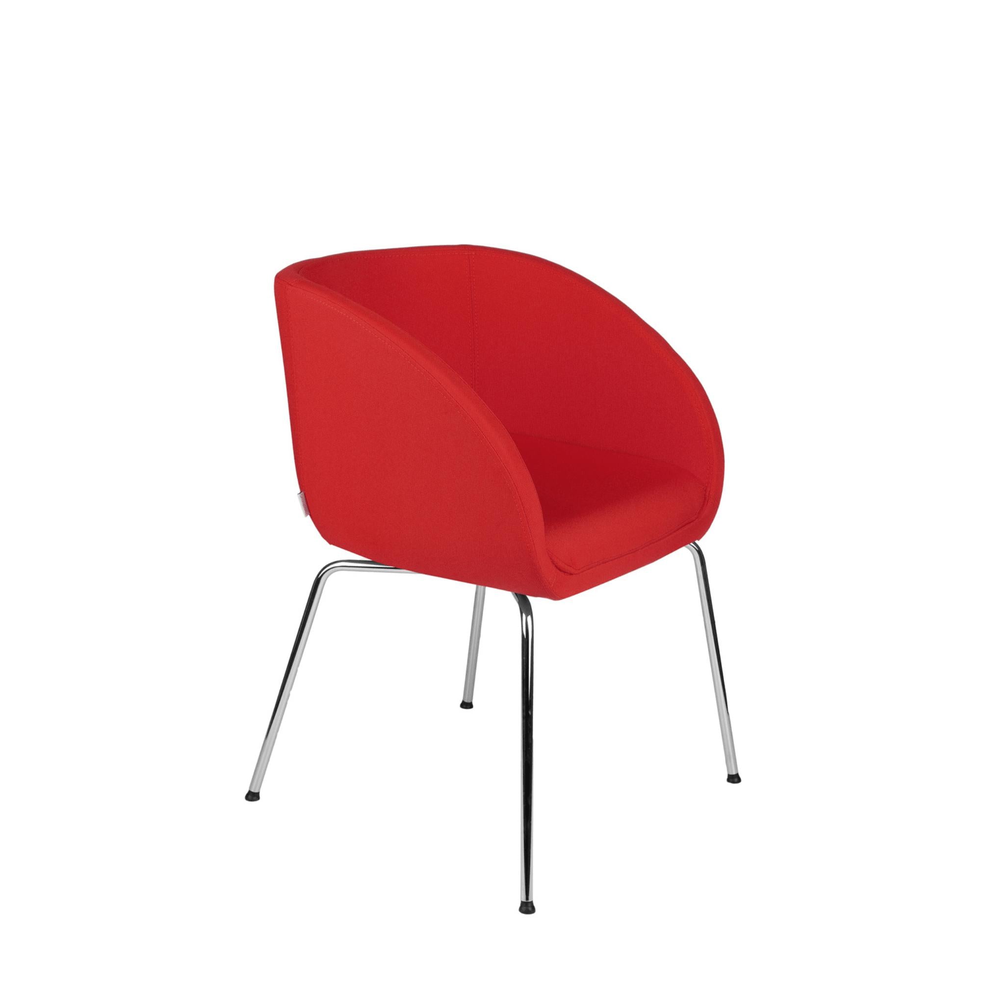 Apmeklētāju krēsls Jula4L Chrome Note - Ergostock.lv