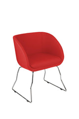 Apmeklētāju krēsls Jula V Chrome Note-Ergostock