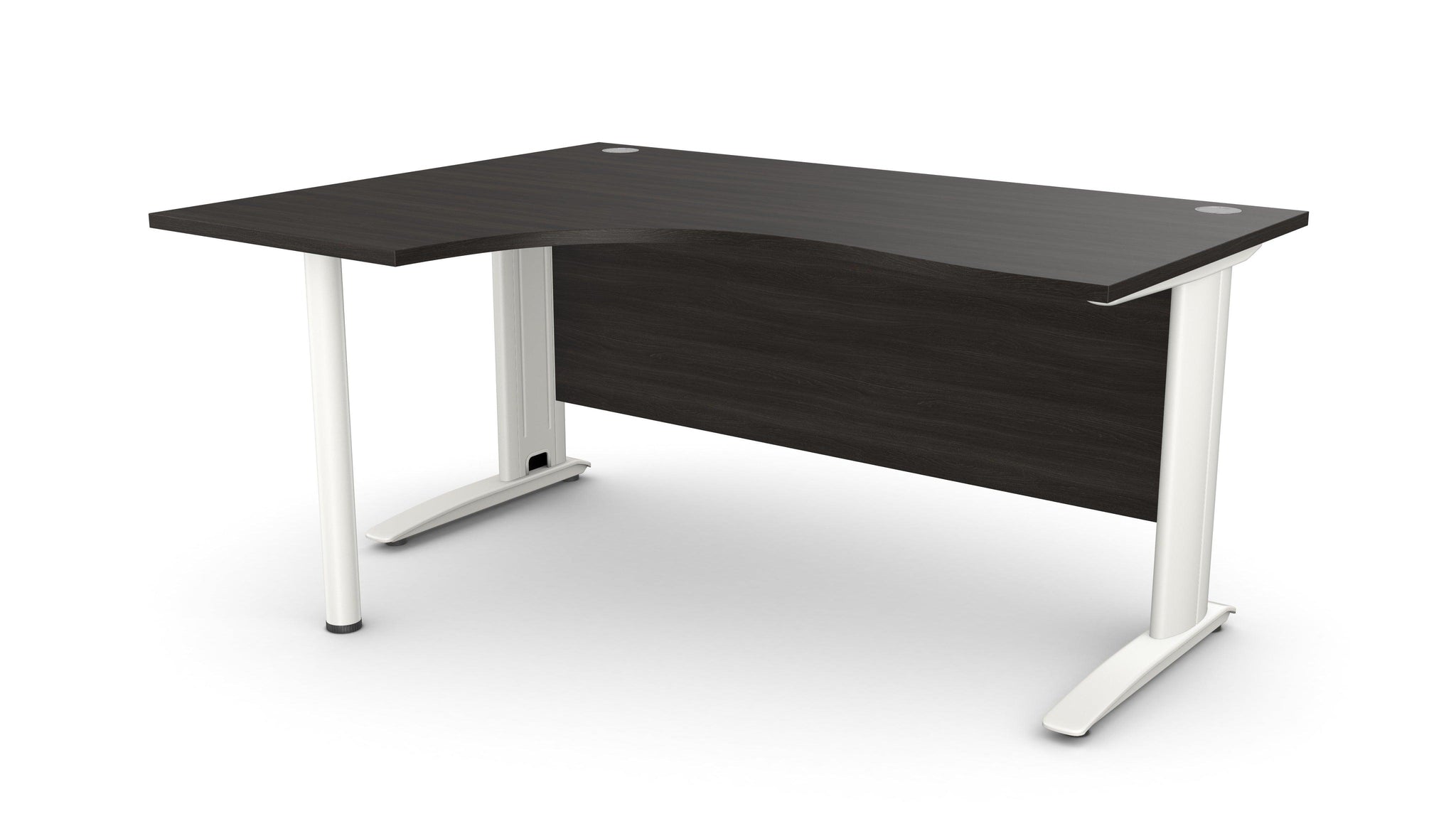 Biroja stūra galds ARETH CORNER, ar nosegpaneli-Ergostock