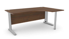 Biroja stūra galds ARETH CORNER, ar nosegpaneli-Ergostock