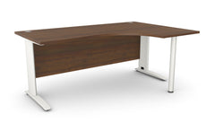 Biroja stūra galds ARETH CORNER, ar nosegpaneli-Ergostock