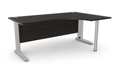 Biroja stūra galds ARETH CORNER, ar nosegpaneli-Ergostock