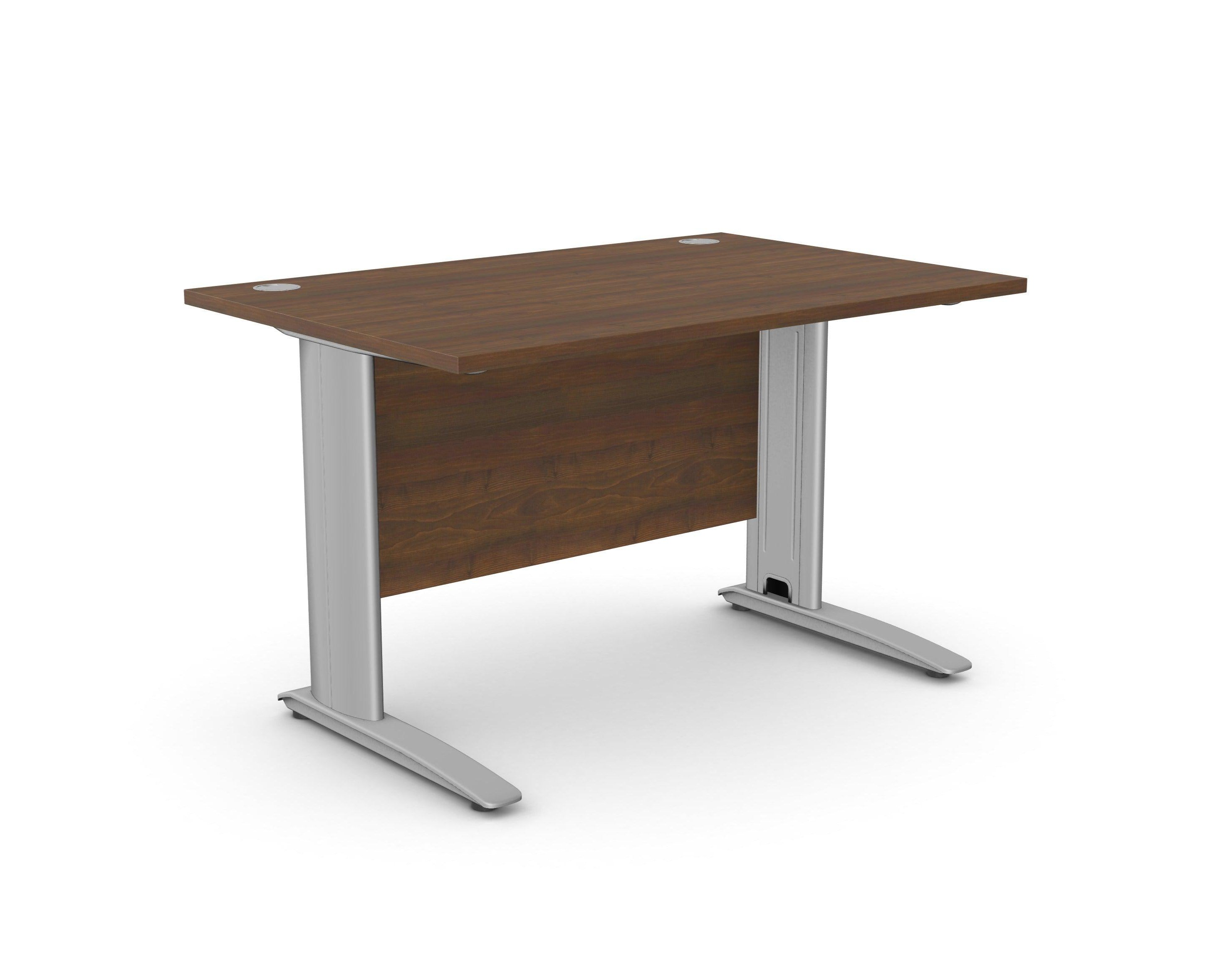 Biroja galds ARETH STANDARD, ar nosegpaneli-Ergostock