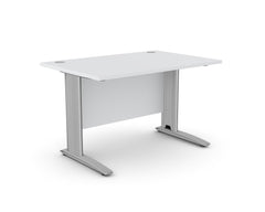 Biroja galds ARETH STANDARD, ar nosegpaneli-Ergostock