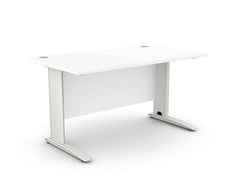 Biroja galds ARETH STANDARD, ar nosegpaneli-Ergostock