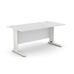 Biroja galds ARETH STANDARD, ar nosegpaneli-Ergostock