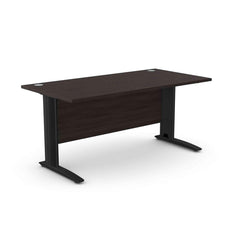 Biroja galds ARETH STANDARD, ar nosegpaneli-Ergostock