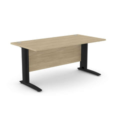 Biroja galds ARETH STANDARD, ar nosegpaneli-Ergostock