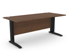 Biroja galds ARETH STANDARD, ar nosegpaneli-Ergostock