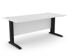 Biroja galds ARETH STANDARD, ar nosegpaneli-Ergostock