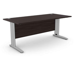Biroja galds ARETH STANDARD, ar nosegpaneli-Ergostock