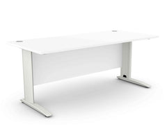 Biroja galds ARETH STANDARD, ar nosegpaneli-Ergostock