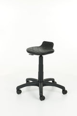 Darbnīcu krēsls LAB Stool Black-Ergostock