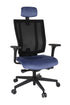 Biroja krēsls MaxPro HD Osaka Blue - Ergostock.lv