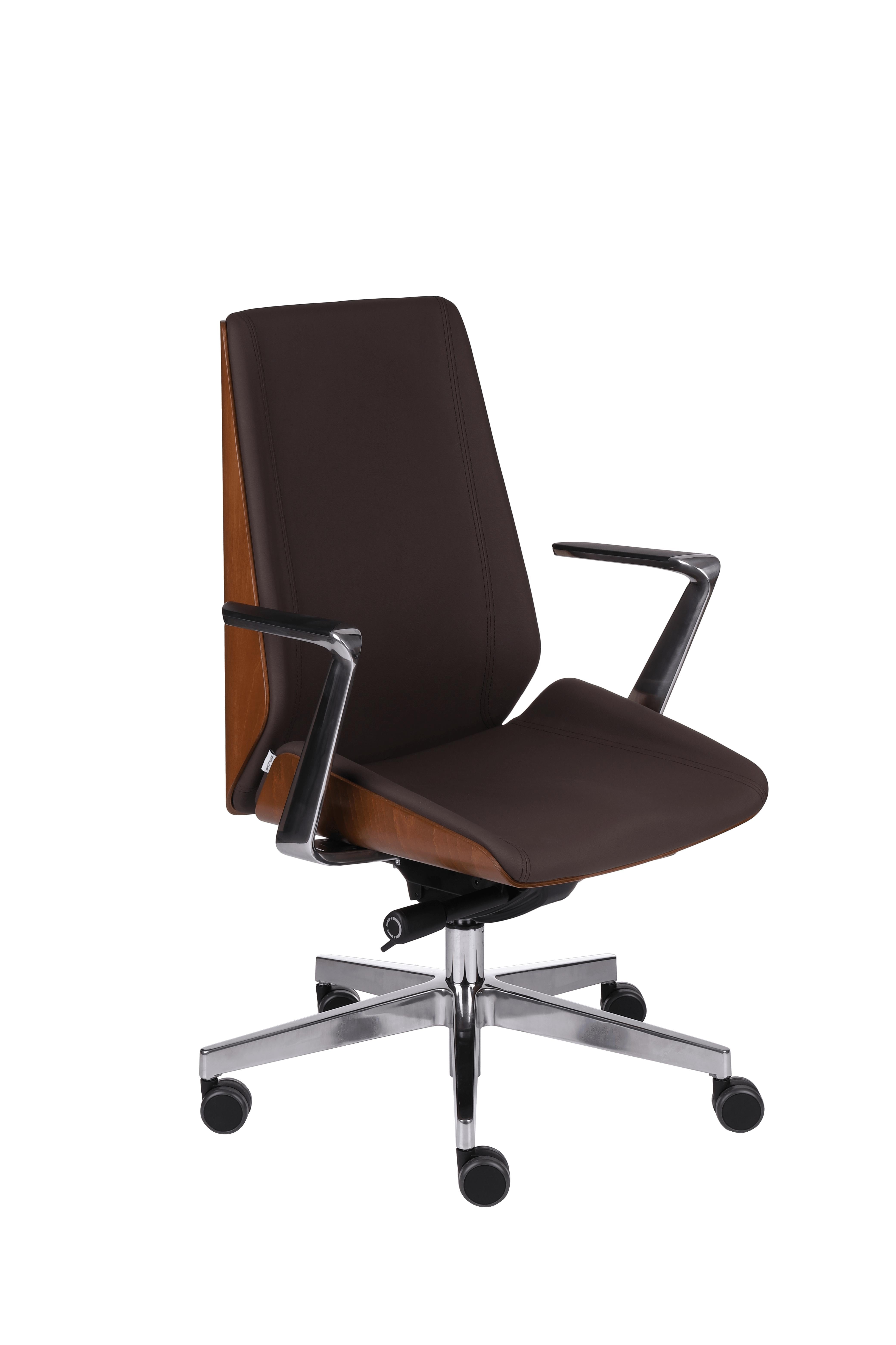 Biroja krēsls MoonWood ALL Chrome Hygge - Ergostock.lv