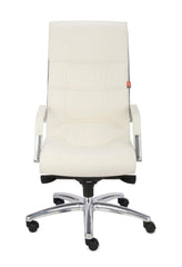 Biroja krēsls Nexus Chrome Leather - Ergostock.lv