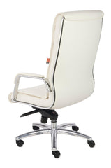 Biroja krēsls Nexus Chrome Leather - Ergostock.lv