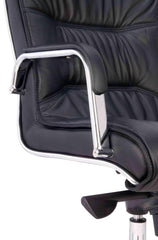 Biroja krēsls Nexus Chrome Leather - Ergostock.lv