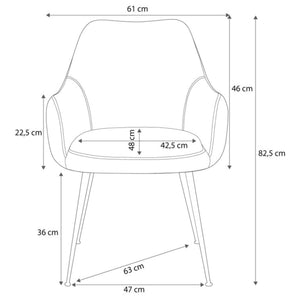 Krēsls Sally - Ergostock.lv