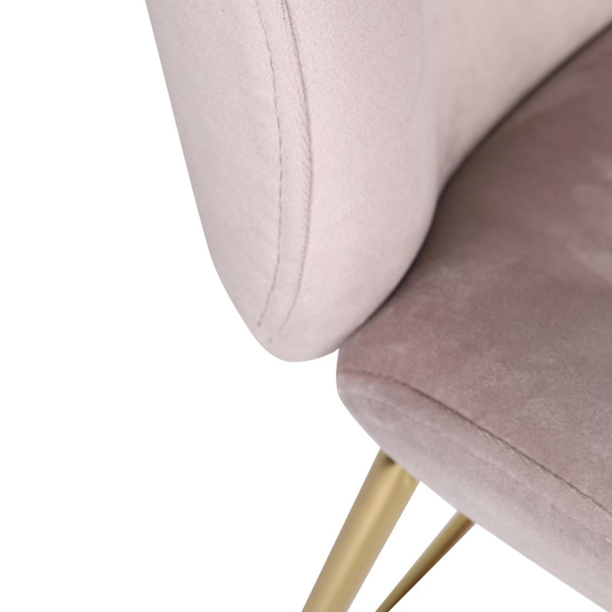 Krēsls Dori Gold, ar kāju balstu - Ergostock.lv