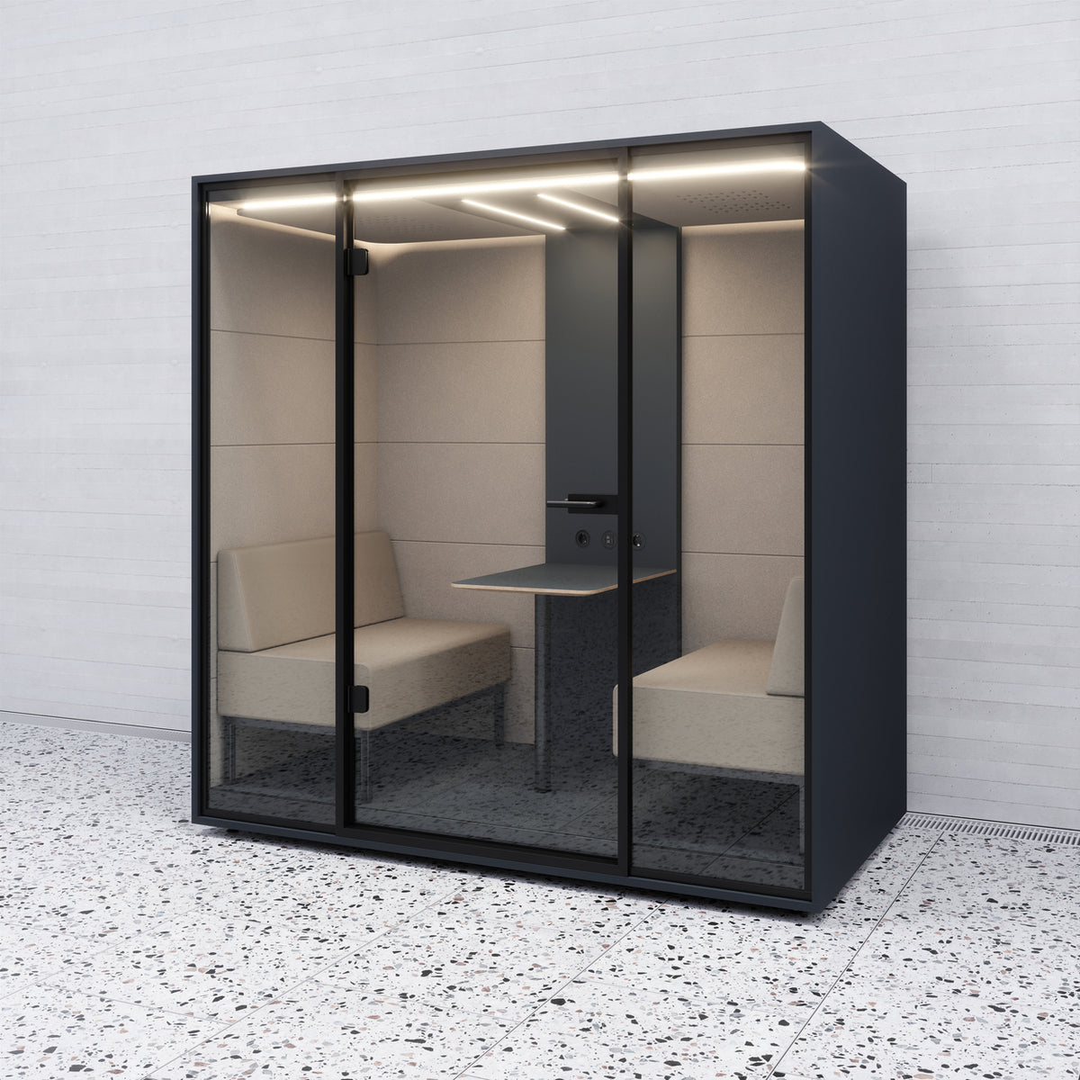 Klusuma kabīne SILENCE POD FOUR, konfigurējama