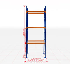 Palešu plaukts Schulte pamatsekcija dziļums 1100 mm-Ergostock