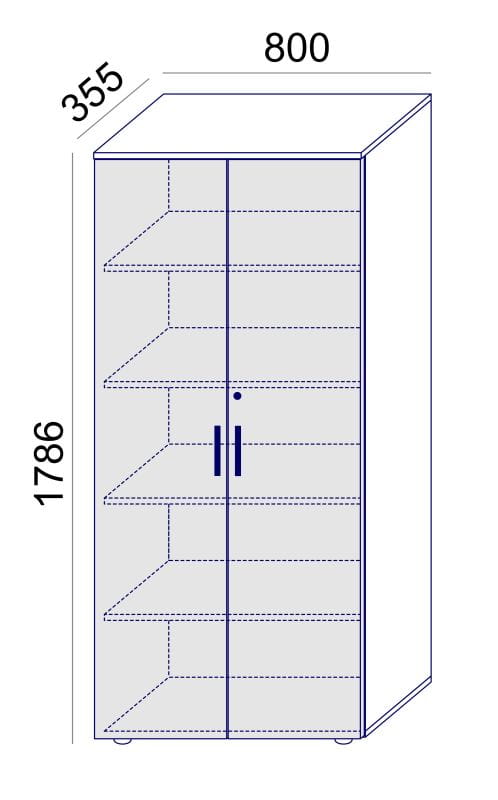 Biroja skapju komplekts Flexx Graphite, trīs skapji, kopējais platums 200 cm, grafīta - Ergostock.lv