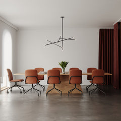 Krēsls HENS ROLLS, BEJOT:, konfigurējams