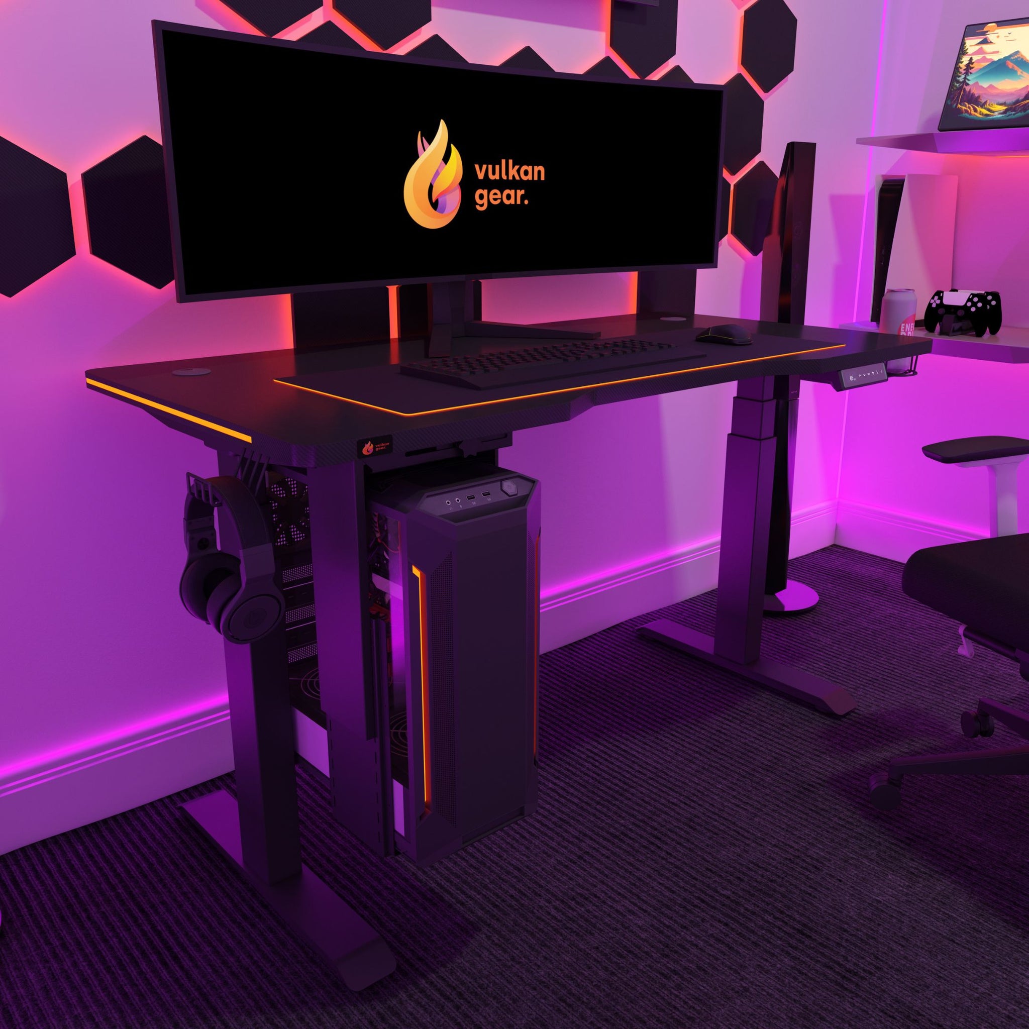 Gaming galds VULKAN GEAR POMPEI