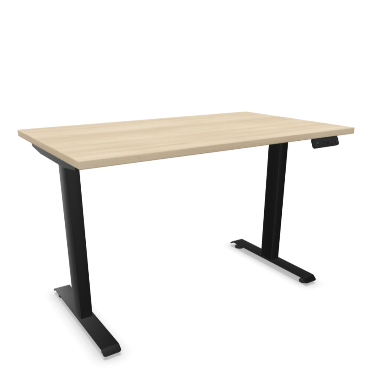 Elektriski augstumā regulējams galds LITE GEN2 – Nabucco / Melna / 120 x 65