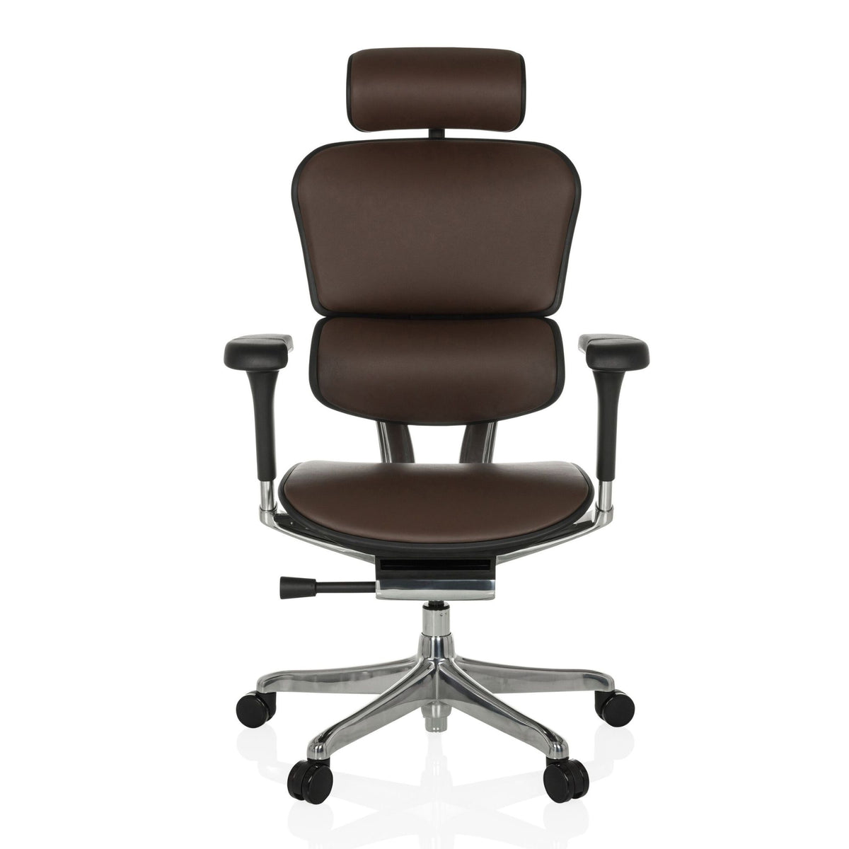 Biroja krēsls Ergohuman ELITE DARK BROWN LEATHER