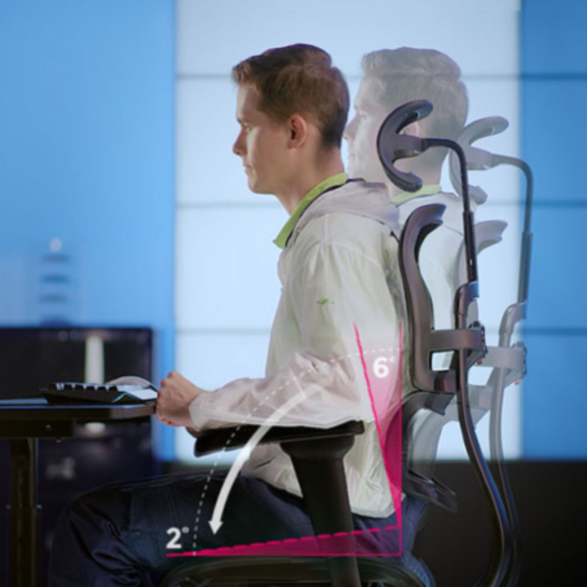 Biroja krēsls Ergohuman 2 Ultra ST BS Black