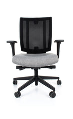 Biroja krēsls MaxPro Black Medley - Ergostock.lv