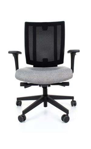 Biroja krēsls MaxPro Black Medley - Ergostock.lv