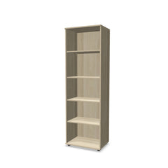 Biroja plaukts THEO, ar 5 atvērtiem plauktiem, 1800 x 600 x 375 mm-Ergostock