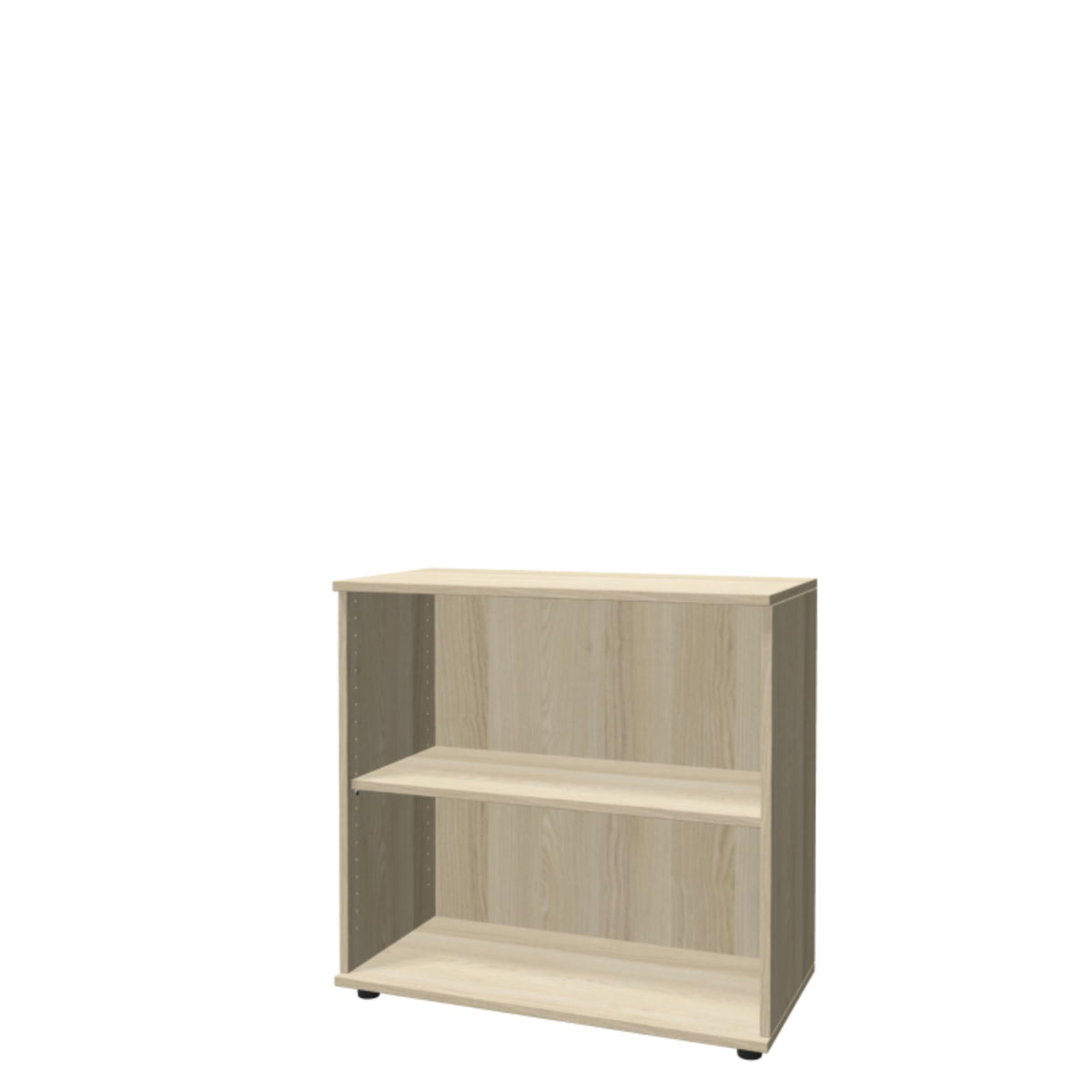 Biroja plaukts THEO, ar 2 atvērtiem plauktiem, 745 x 800 x 375 mm-Ergostock