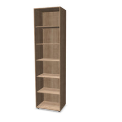 Biroja plaukts THEO, ar 6 atvērtiem plauktiem, 2150 x 600 x 375 mm-Ergostock