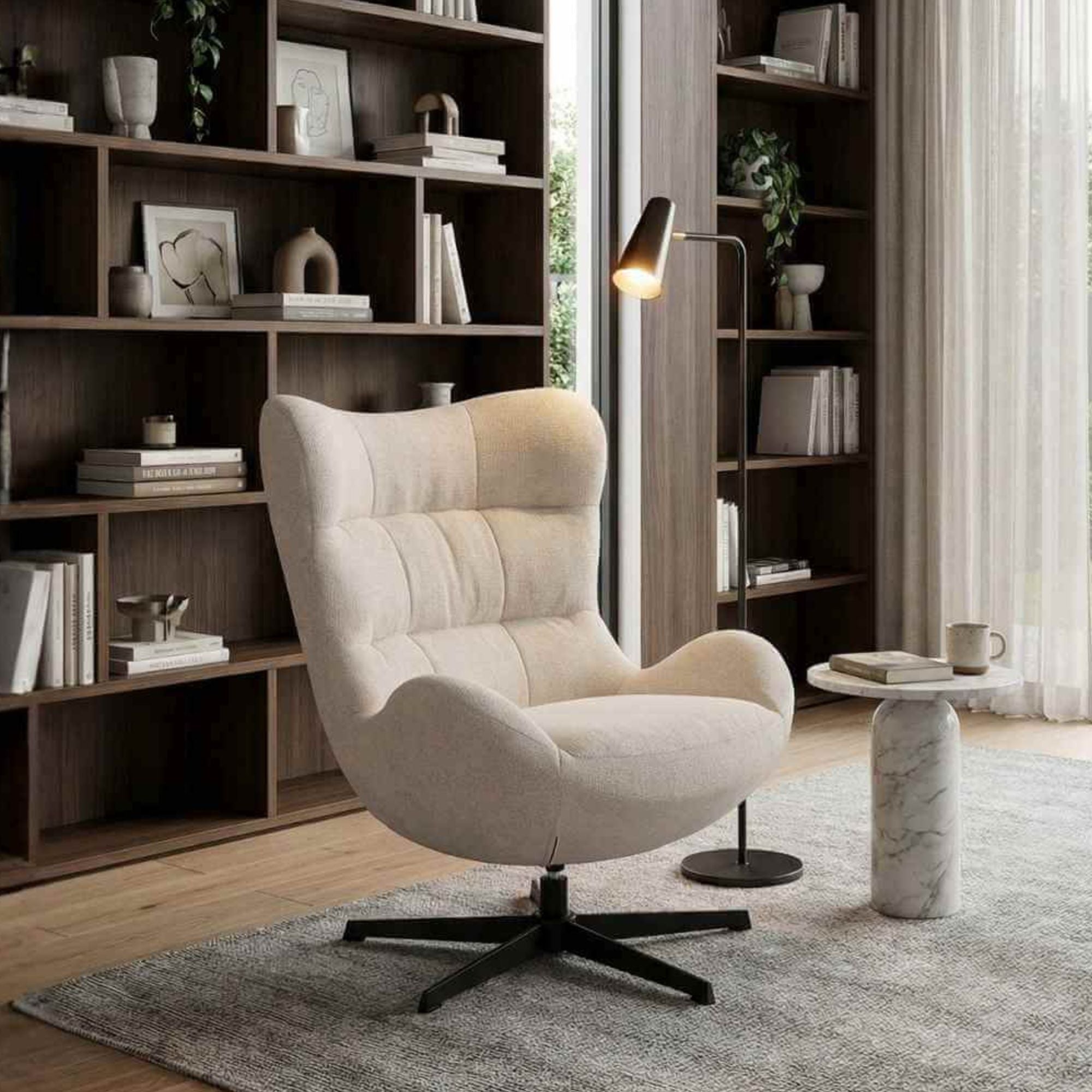 Atpūtas krēsls Velo Light Beige
