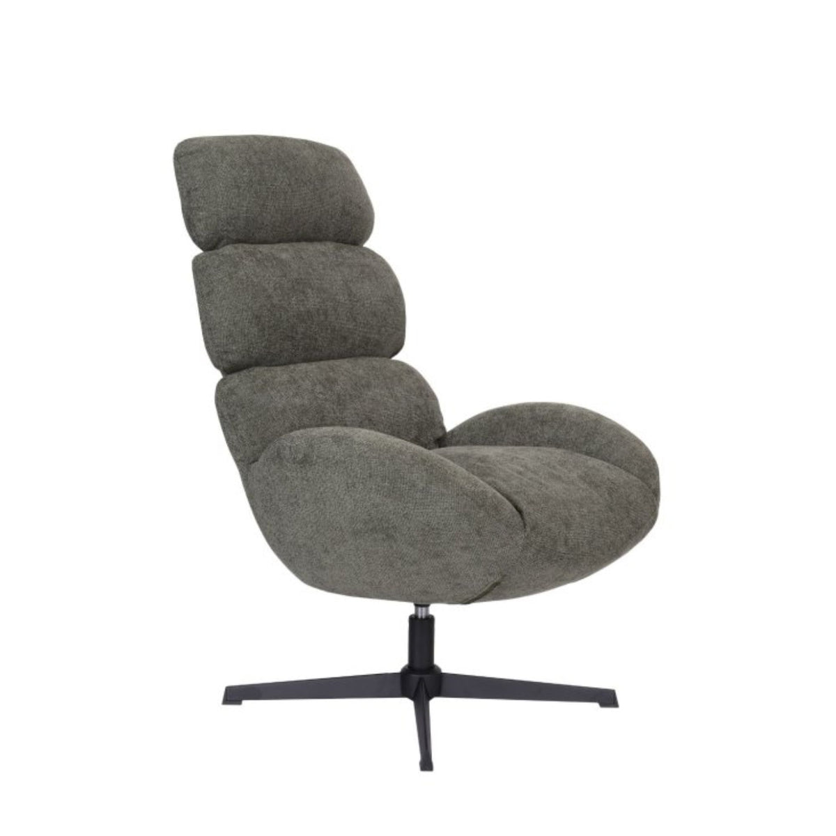 Atpūtas krēsls Cloud Dark Green Melange