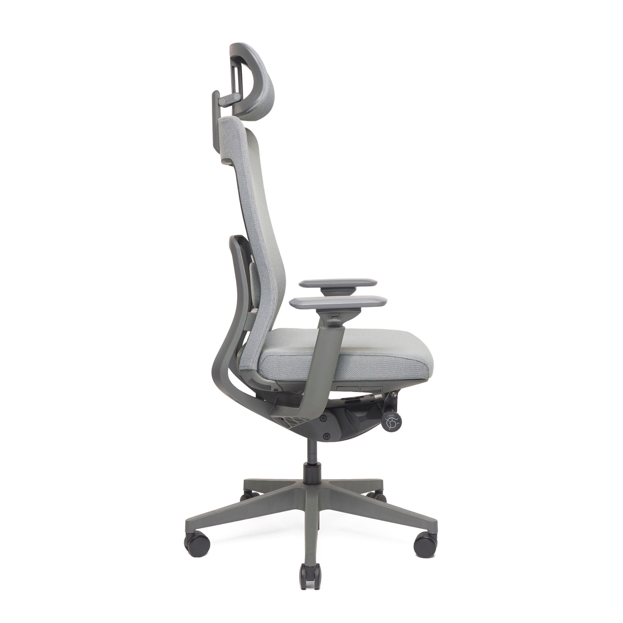 Biroja krēsls Cara Graphite HD (līdz 150 kg, 10 gadu garantija)