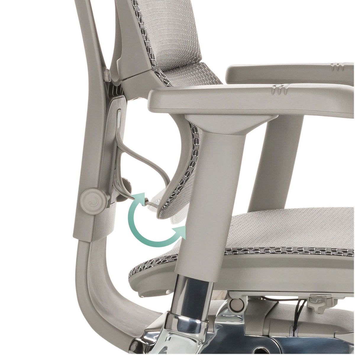Biroja krēsls Ergohuman SLIM GS GEN2 Grey