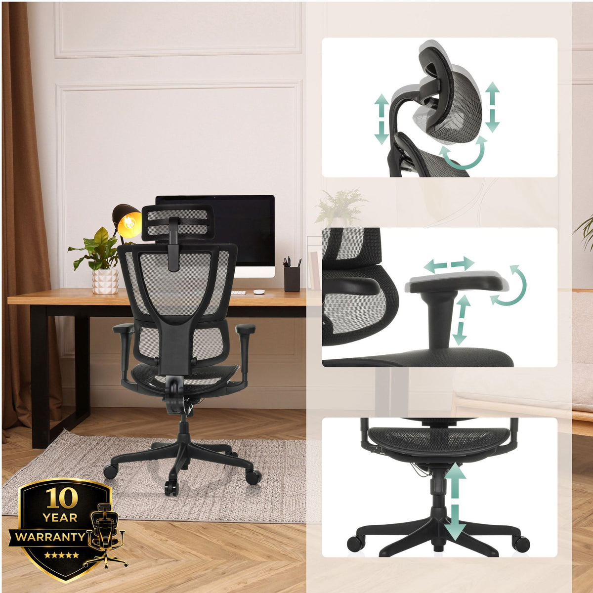 Biroja krēsls Ergohuman SLIM ECO GEN2
