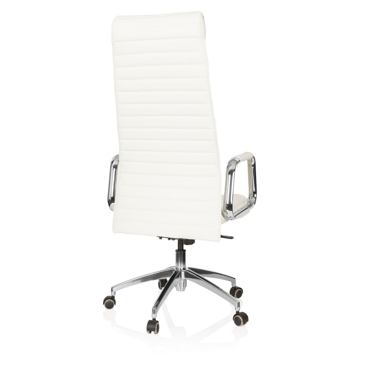 Biroja krēsls ASPERA Nappa Leather Luxus Creme White