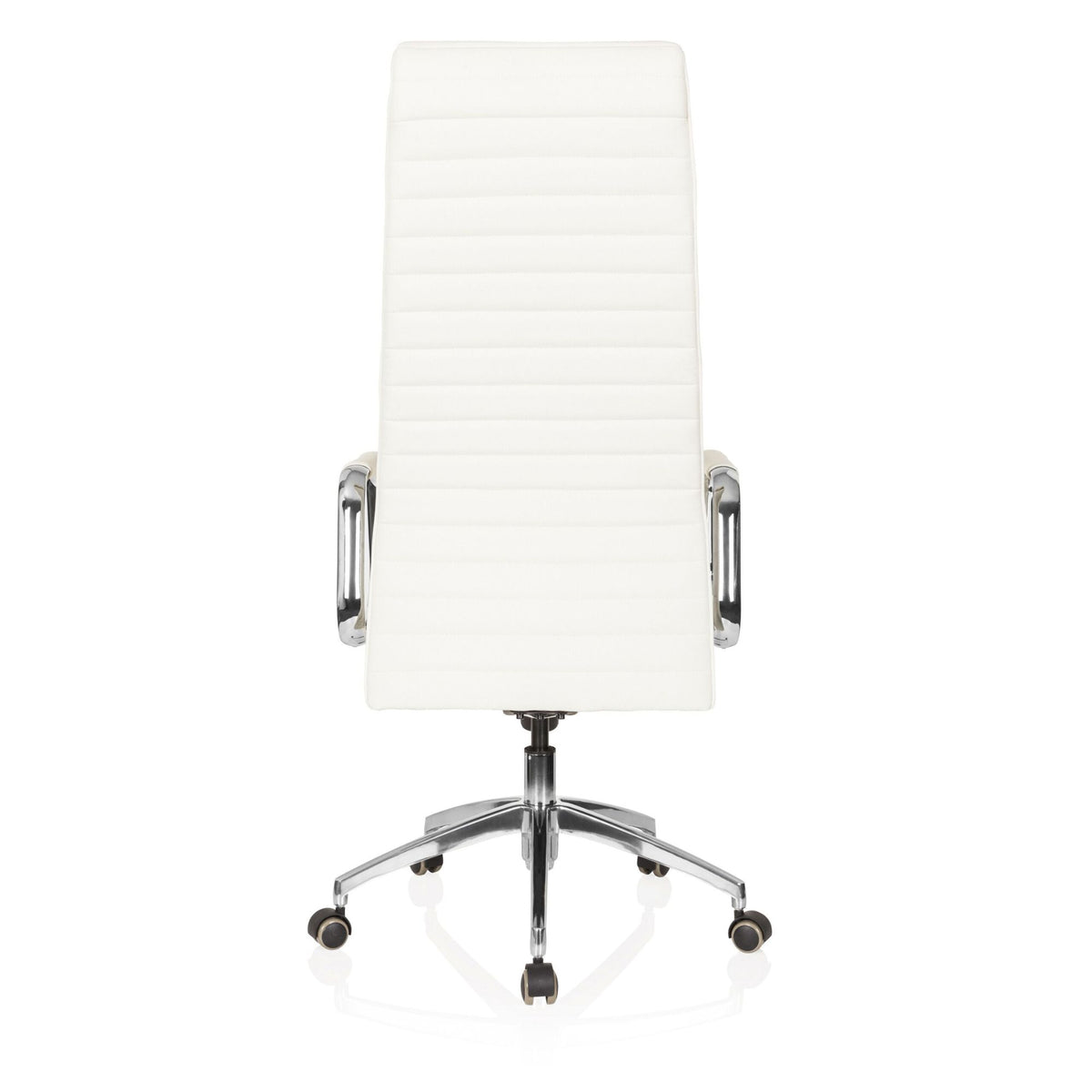 Biroja krēsls ASPERA Nappa Leather Luxus Creme White