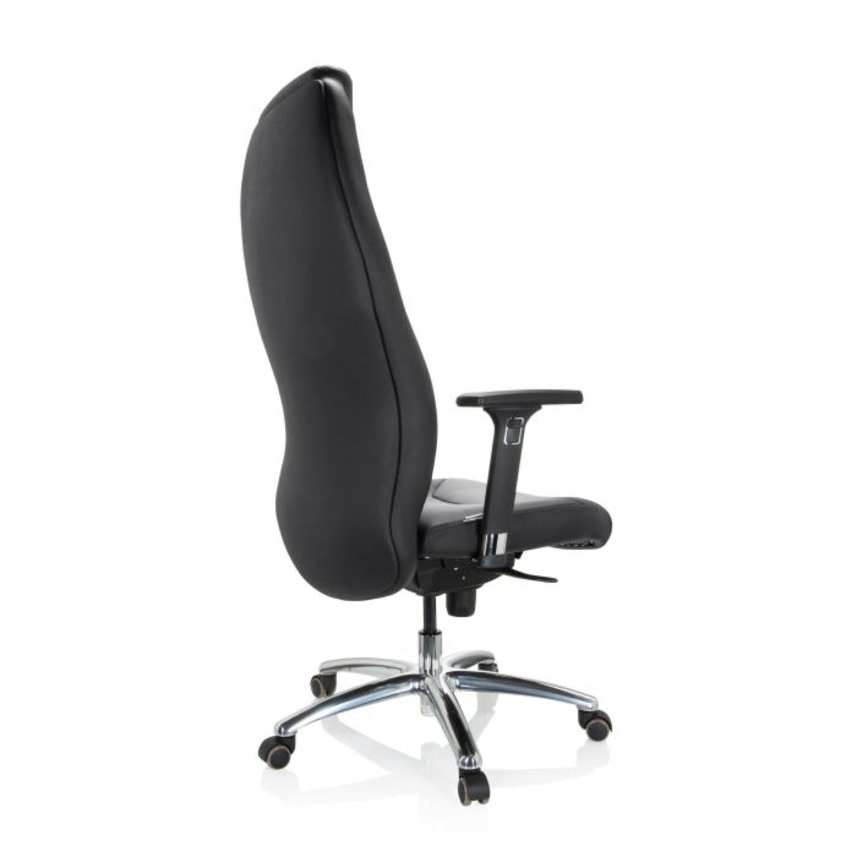 Biroja krēsls Ferrara Executive, melns (līdz 220 kg)