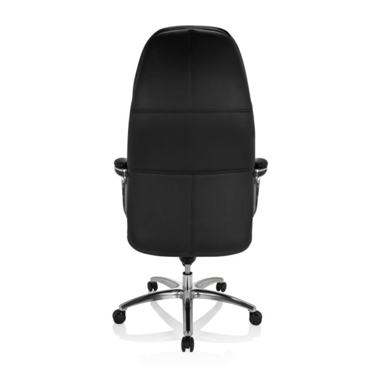 Biroja krēsls BRETON II XXL, melns (līdz 160 kg)