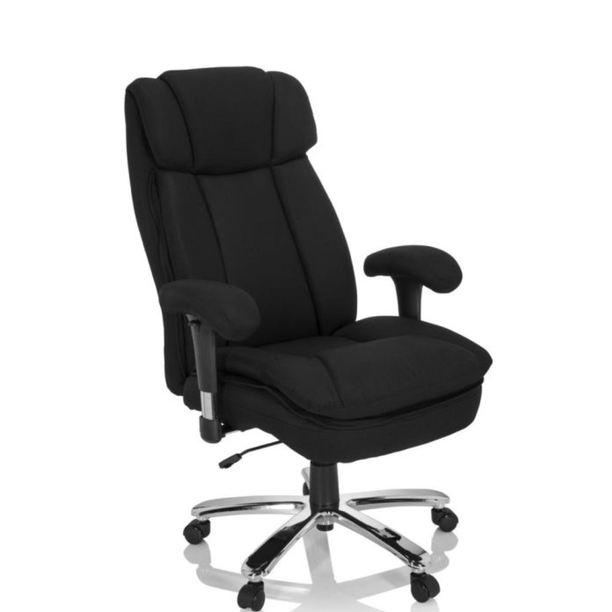 Biroja krēsls BUILDER GEN2 II XXL, melns (līdz 180 kg)